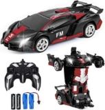 Carro a control remoto tipo Transformers para el Día del Niño en su menor precio nuevamente