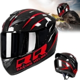 Casco de motocicleta con certificación Dot baja a un precio buenísimo