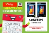 Oferta del Buen Fin en Soriana: Celular Vios a $999 (ó 18 msi de $55.50 pesos)