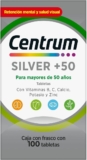 Multivitamínico para mayores de 50 Centrum Silver con 100 tabletas baja a un excelente precio