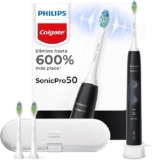 Cepillo de dientes eléctrico Colgate SonicPro 50 con 2 cabezales y estuche baja a su menor precio + 3 msi