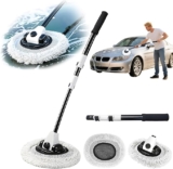 Juego de 3 cepillos para lavado de autos con mango retráctil baja a un gran precio