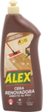 Cera renovadora para pisos de madera y laminados Alex bajan a un gran precio