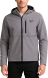 Sudadera deportiva impermeable para hombre Reebok con forro polar y softshell baja de precio