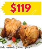 En Chedraui 2 pollos rostizados por $119