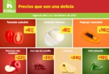 Ofertas Chedraui Martimiércoles de frutas y verduras 2 y 3 de febrero 2021