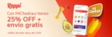 Promo Chedraui Rappi de 25% de descuento + envío gratis con Mi Chedraui