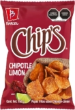 Papas Chips Chipotle Limón bolsa de 150 g bajan a un tremendo precio