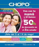 Promoción Laboratorios Chopo Día de las Madres: 50% de descuento en segundo estudio