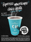 En Cielito Querido Café Espresso Americano GRATIS si vas a votar en las elecciones del 2 de junio