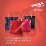 Bolsa Rendez Vous GRATIS en la compra de $3,000 o más en Cimaco