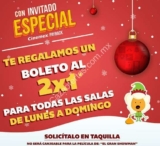 Promoción Cinemex Año Nuevo 2018: 2×1 en todas las salas con Invitado Especial