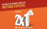 Promoción Cinemex 2×1 en boletos con Invitado Especial Payback del 16 al 23 de enero 2020