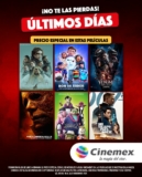 En Cinemex películas a precio de miércoles todos los días: Duna, 007 Sin Tiempo para Morir, Venom y más