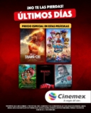 Películas en Cinemex a precio de miércoles todos los días: Shang-Chi, Paw Patrol, Ainbo, Maligno y más