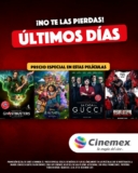 Cinemex películas a precio de miércoles: Encanto, Gostbusters, La Casa Gucci y más