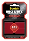 Tiras adhesivas de montaje Scotch Mount Extreme bajan a su menor precio