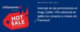 Citibanamex Preventa Hot Sale 2019: 10% de descuento adicional a todas tus compras a meses sin intereses