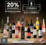 Semana de Catadores City Club: 20% de descuento en todos los vinos