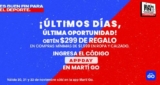 Cupón App Martí Go de $299 de regalo en compras a partir de $1,999