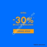 Código Forever 21 de 30% de descuento adicional a las rebajas