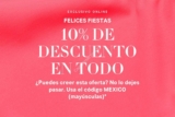 Código H&M de 10% de descuento adicional hoy 16 de septiembre