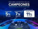 Código Hoteles.com Champions League de hasta 11% de descuento adicional