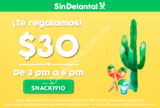 Código Sin Delantal Revolución Mexicana: $30 de descuento en desayunos y comidas