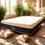 Colchón híbrido de nano memory foam y resortes Voltti tamaño king baja a su menor precio