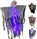 Decoración colgante de Halloween con luces LED baja a un muy buen precio