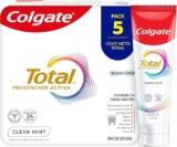 5 pack pasta dental Colgate Total Prevención Activa de 100 ml baja a un precio buenísimo