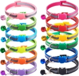 Juego de 12 collares para gatos con material reflectante bajan de precio + 3 meses sin intereses: