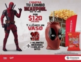 Combo Deadpool Cinemex: Palomitas + Carlos V Bites + «Masacrelindro» por $120 pesos