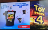 Combos Toy Story 4 en Cinemex con contenedores de bota, sombrero y más