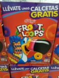 Promoción Froot Loops de calceta Gratis
