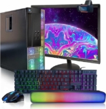 Computadora de escritorio Dell Optiplex con Core i7, 16 GB de RAM, 512 GB de SSD, monitor, teclado gamer, mouse y bocina reacondicionados baja a un gran precio + 12 msi