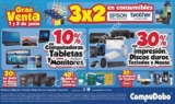 Gran Venta Compudabo con 3×2 en consumibles, 30% en discos duros, etc.