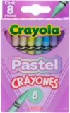 Crayola juego de 8 crayones colores pastel bajan a su menor precio
