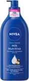 Crema corporal Nivea Milk Nutritiva con ácido hialurónico 625 ml baja a un excelente precio