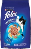 Alimento para gatos Purina Felix Megamix de 1.5 kg baja a un excelente precio