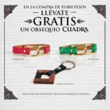 Pulsera o llavero GRATIS en Cuadra en la compra de $5,000 o más