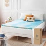 Cubierta de colchón matrimonial de memory foam refrescante marca Zinus baja a su menor precio