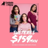 En Cuidado con el Perro suéteres para mujer a $159 pesos