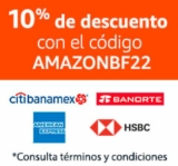 Cupón Amazon Black Friday 2022: 10% de descuento adicional + hasta 20% de bonificación