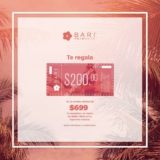 Cupón Bari Swimwear: Compra $699 y obtén cupón de $200 para siguiente compra