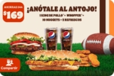 Cupones Burger King para el Super Bowl desde $55 pesos