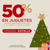 Cupón Enviaflores 50% de descuento en todos los juguetes sólo hoy