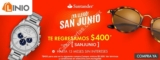 Cupón Linio Santander: devolución de $400 en compras de $2,500 + 15 meses sin intereses