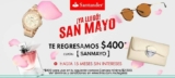 Cupón Linio Santander San Mayo: $400 para tu segunda compra y 15 meses sin intereses