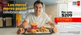 Cupón App McDonald’s Día del Padre: 30 McNuggets + 2 papas medianas por $209